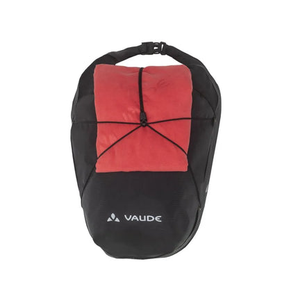 Paar Gepäckträgertaschen VAUDE AQUA FRONT LIGHT 22 L Schwarz