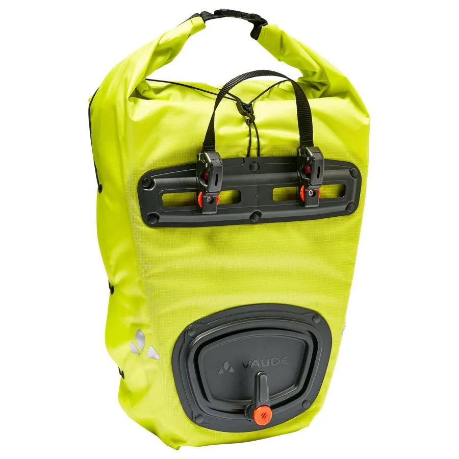 Ein Paar VAUDE AQUA BACK LIGHT 38 L Gelb Gepäckträgertaschen