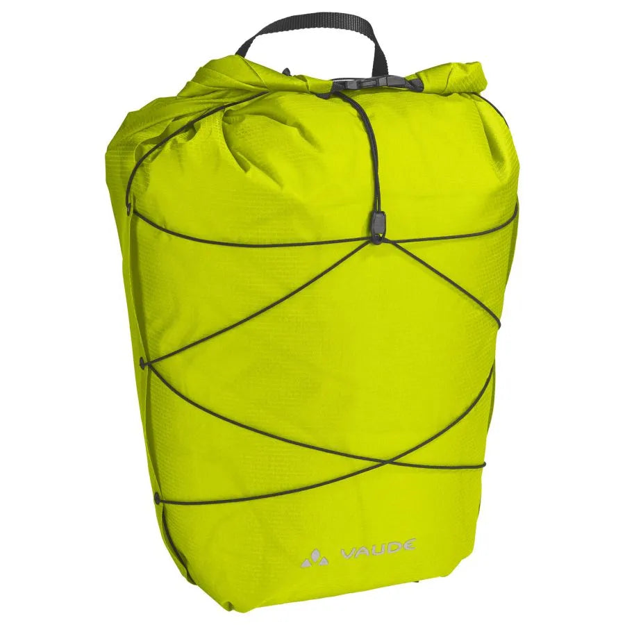 Ein Paar VAUDE AQUA BACK LIGHT 38 L Gelb Gepäckträgertaschen