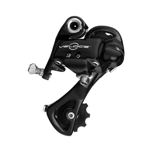 CAMPAGNOLO VELOCE Schaltwerk, 9-/10-fach, mittellanger Käfig – Produktansicht auf weißem Hintergrund
