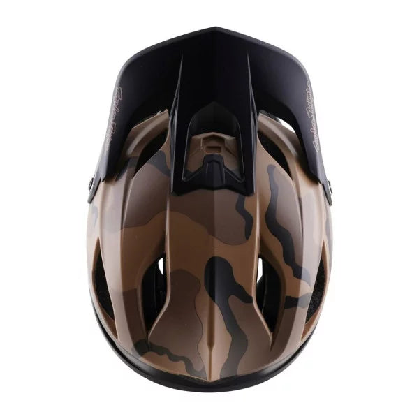 MTB-Helm TROY LEE DESIGNS STAGE 2 SPLIT Braun/Camo