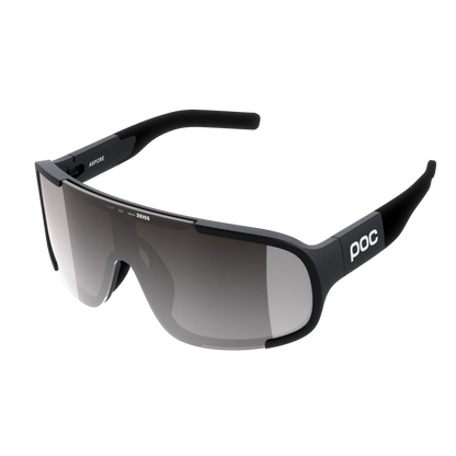Brille POC ASPIRE Schwarz Glas Clarity Road Sunny Silver