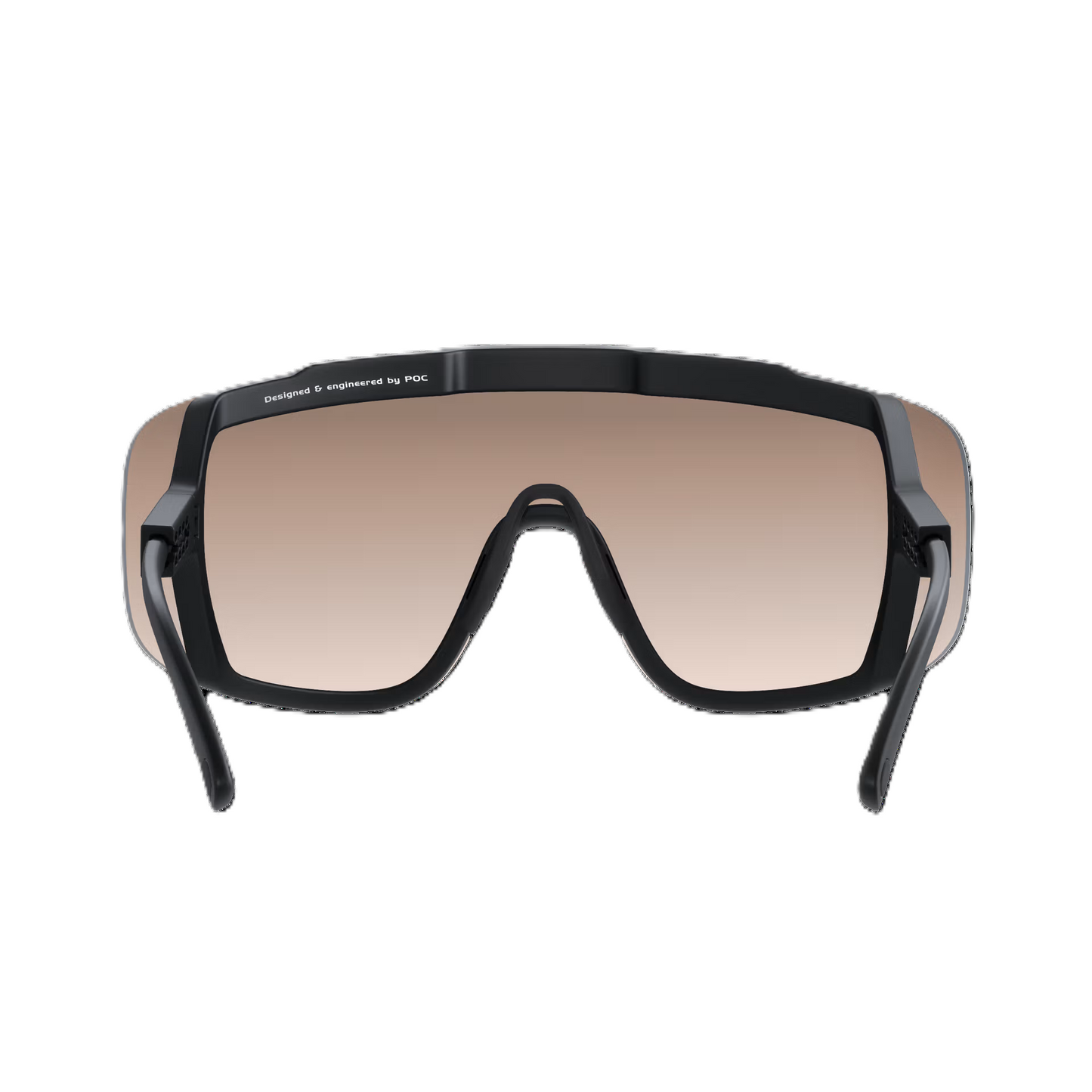 POC DEVOUR Brille Schwarz Clarity Trail Partly Sunny Silver Glas