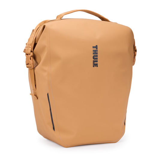 Paar THULE SHIELD Gepäckträgertaschen mit Inlock 22 L Orange