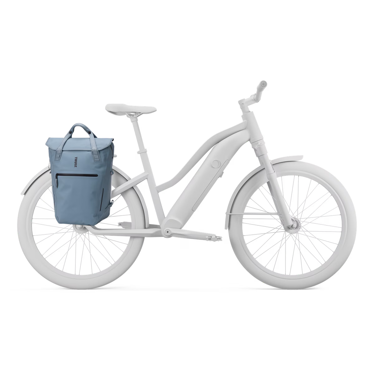 Paar THULE SHIELD Inlock 23 L Gepäckträgertaschen / Rucksäcke Blau