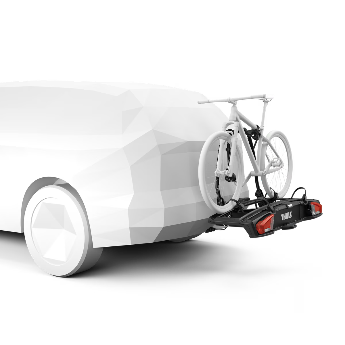 Fahrradträger THULE VELOSPACE 3 2 Fahrräder auf Anhängerkupplung