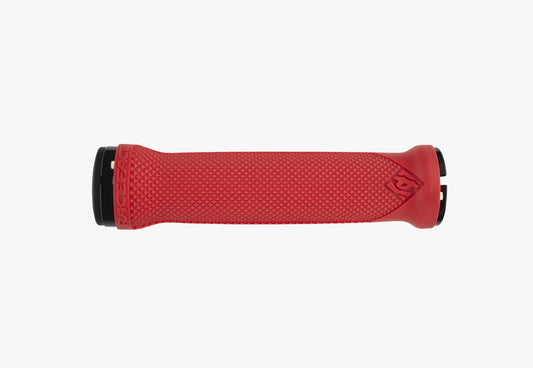 RACE FACE LOVE HANDLE Lock-On Grips Rot