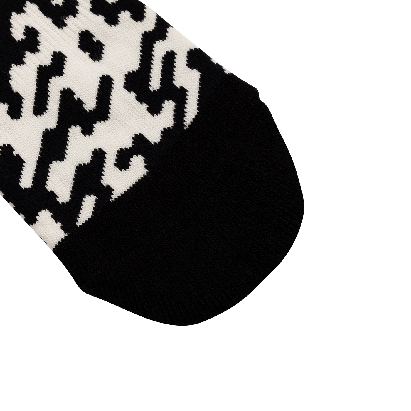 BURGTEC PATTERNED Socken Schwarz/Weiß
