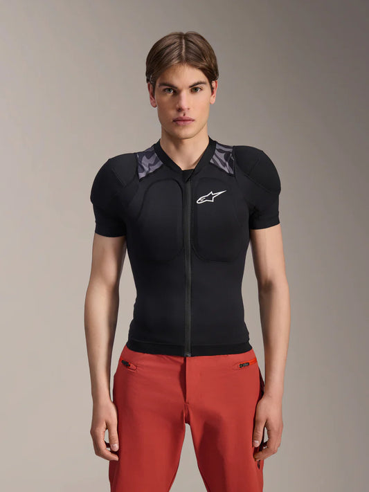 ALPINESTARS A-MOTION PLASMA Schutzweste Kurzarm Schwarz/Camo