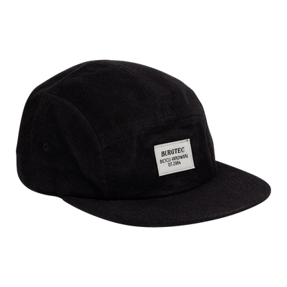 Kappe BURGTEC ARCADE FIVE PANEL Schwarz