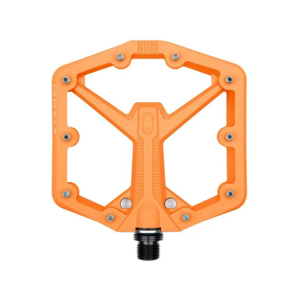 CRANKBROTHERS STAMP 1 Gen2 Flache Pedale Large Orange