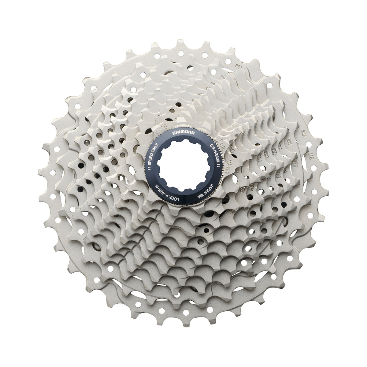 SHIMANO ULTEGRA HG800 11-fach-Kassette – Hauptfoto vor weißem Hintergrund