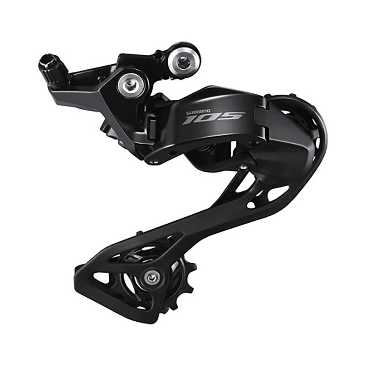 SHIMANO 105 R7100 Schaltwerk, 12-fach – Produktansicht auf weißem Hintergrund