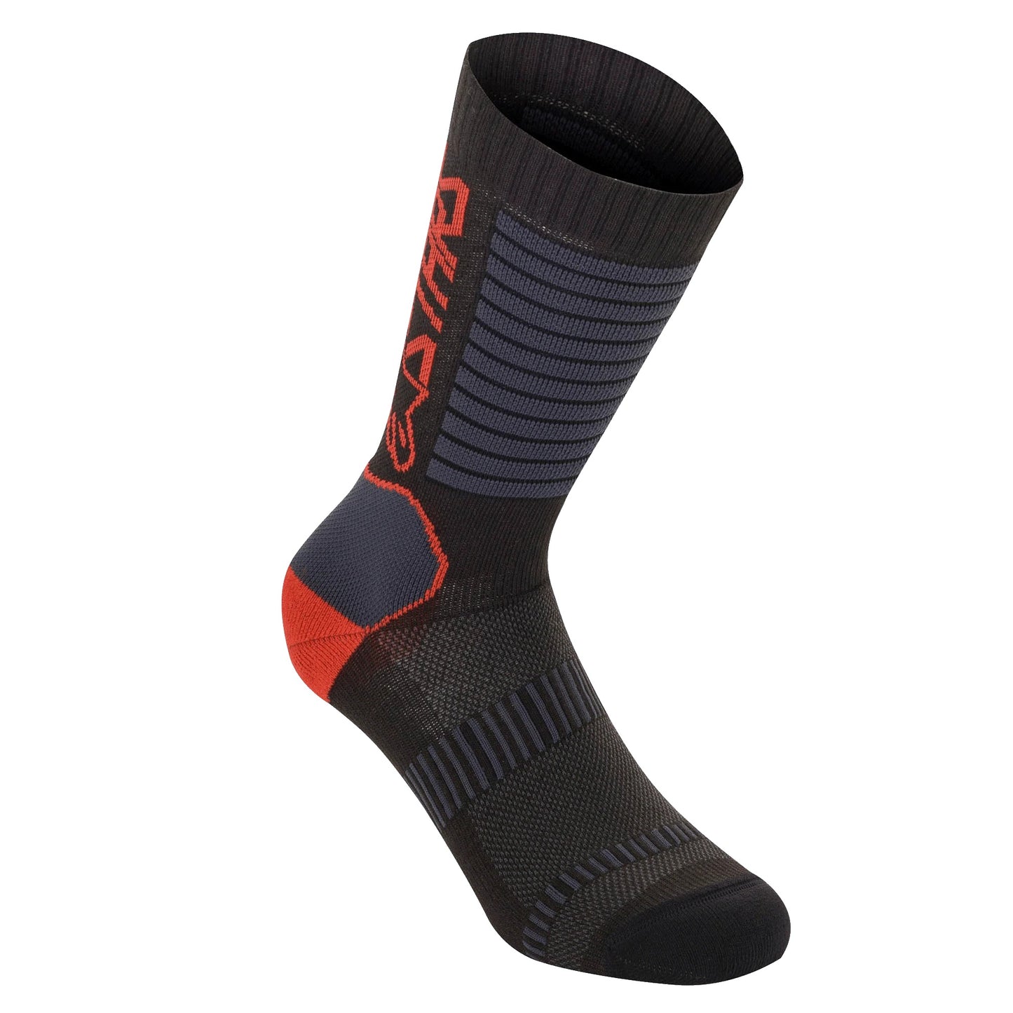 ALPINESTARS PARAGON LITE 19 Socken Schwarz/Rot