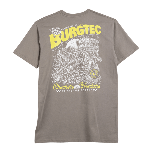 BURGTEC ALPINE SPEEDWAY T-Shirt, grau