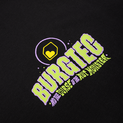 T-Shirt BURGTEC RUT MONSTER Schwarz