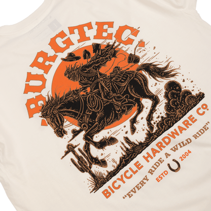 T-Shirt BURGTEC WILD RIDE Beige