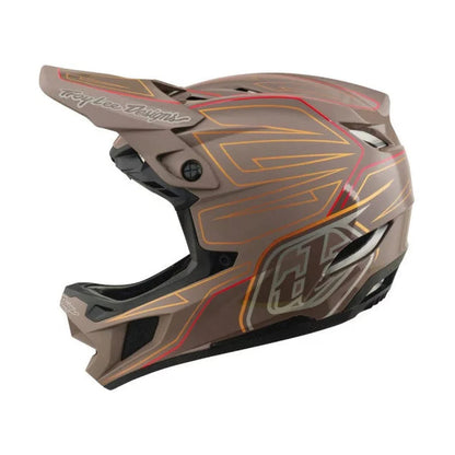 MTB-Helm TROY LEE DESIGNS D4 POLYACRYLITE MIPS SHADOW PRO Braun