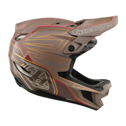 MTB-Helm TROY LEE DESIGNS D4 POLYACRYLITE MIPS SHADOW PRO Braun