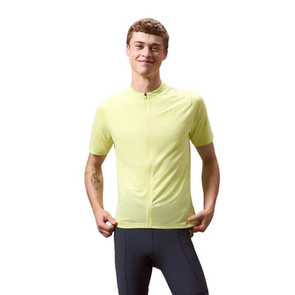 Trikot ENDURA LOOP ZIPPED Kurzarm Oilseed
