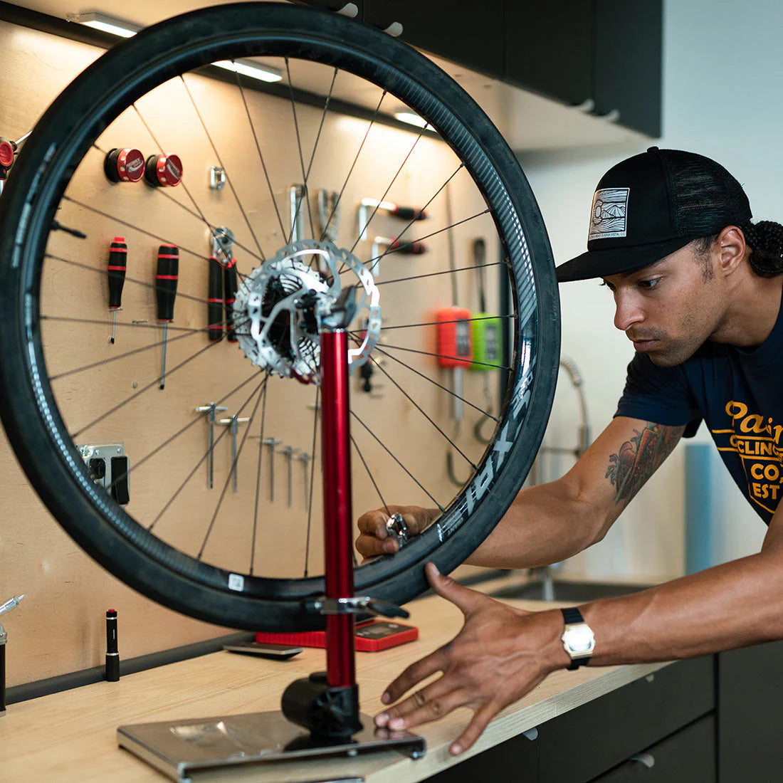 Pro FEEDBACK Truing Ständer mit Achsenadapter