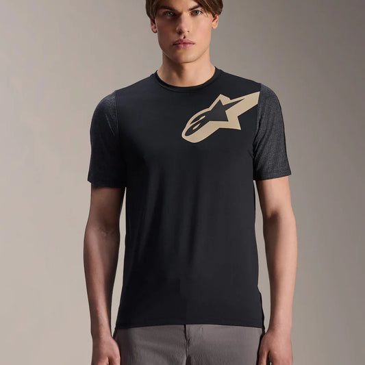 ALPINESTARS A-DURA LIPAN Trikot Kurzarm Schwarz