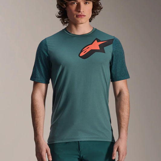 ALPINESTARS A-DURA LIPAN Trikot Kurzarm Grau/Kaki