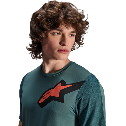 Trikot ALPINESTARS A-DURA LIPAN Kurzarm Khaki