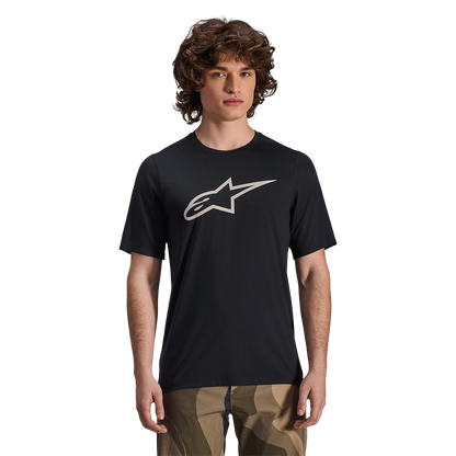 Trikot ALPINESTARS A-DURA ASTAR Kurzarm Schwarz