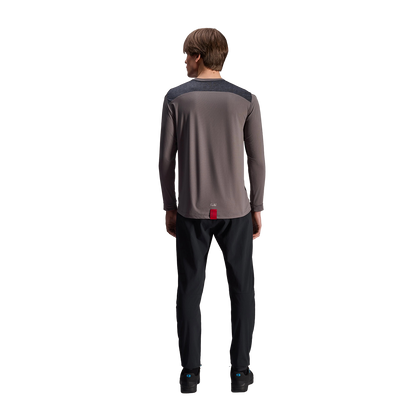 Trikot ALPINESTARS A-DURA INSET ASTAR Lange Ärmel Grau