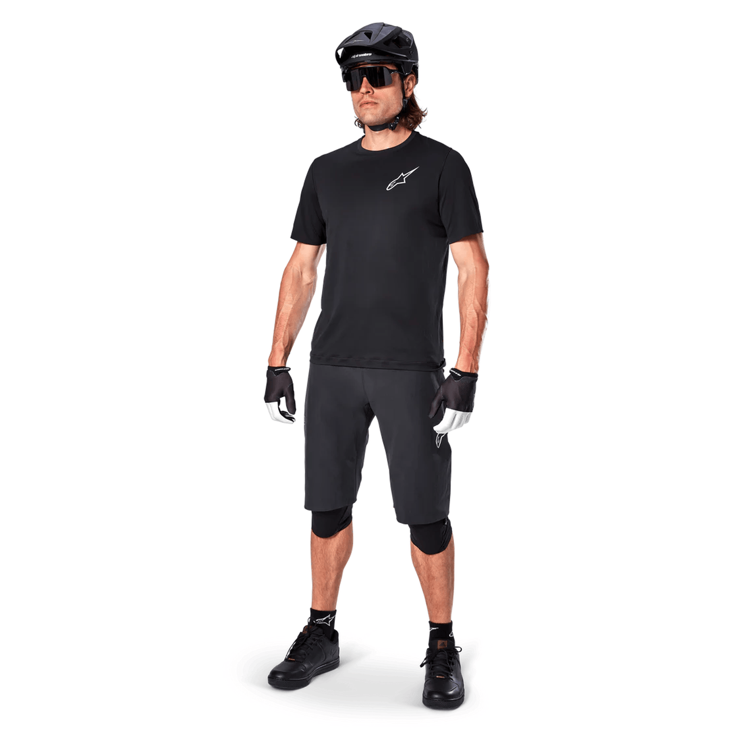 ALPINESTARS A-ARIA ASTAR Trikot Kurzarm Schwarz