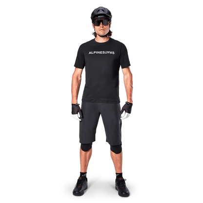 Trikot ALPINESTARS A-ARIA SWITCH Kurzarm Schwarz
