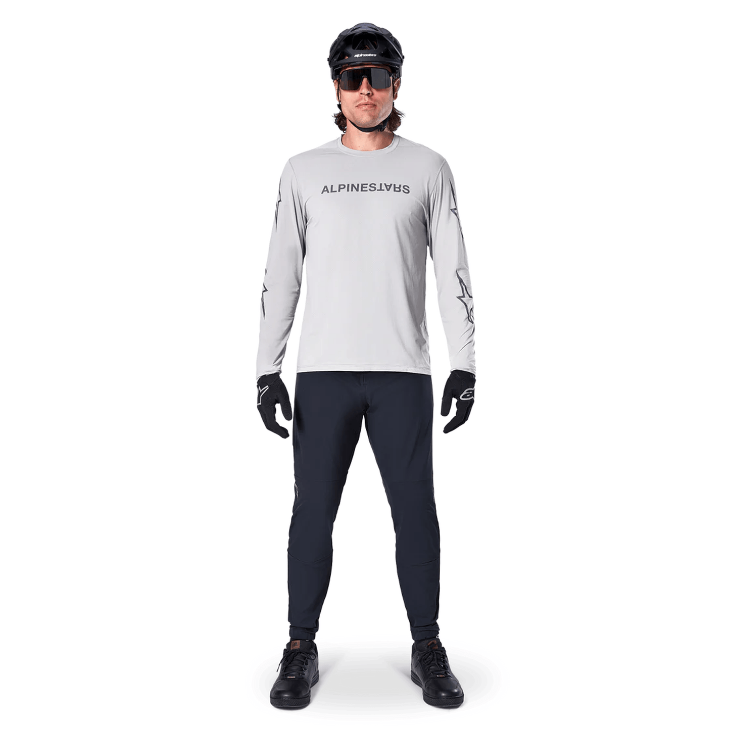 ALPINESTARS A-DURA SWITCH Trikot Langarm Hellgrau