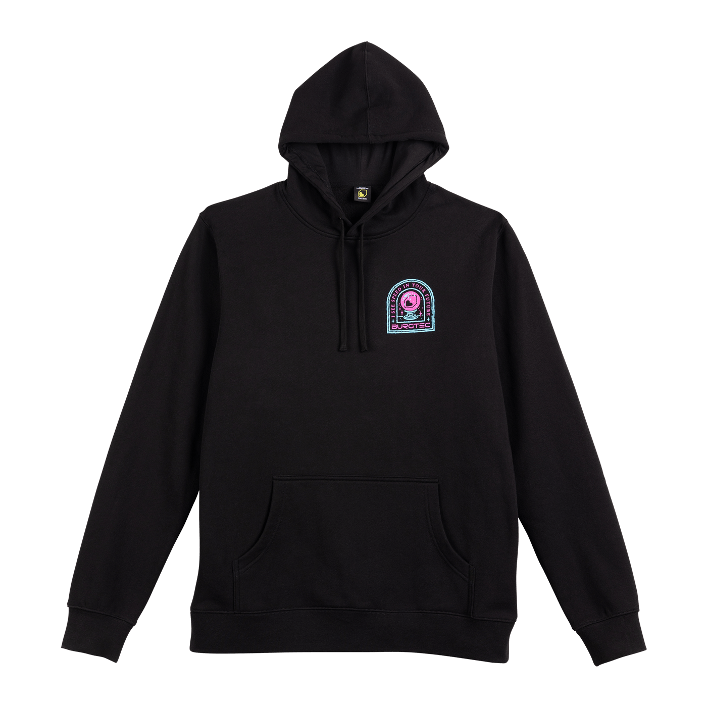 BURGTEC TARROT Kapuzenpullover, schwarz