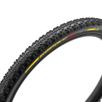 Reifen PIRELLI SCORPION RACE XC RC Lite 29x2.40 Tubeless Ready Faltbar Schwarz/Gelb Team Edition
