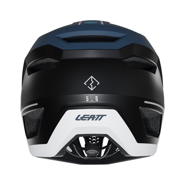 MTB-Helm LEATT GRAVITY 5.0 Blau/Weiß