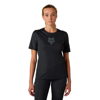 FOX RANGER Damen Kurzarm-Trikot Schwarz