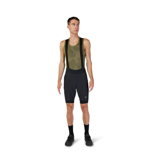 FOX FLEXAIR ASCENT CARGO Bib Shorts Schwarz