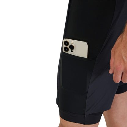 FOX FLEXAIR ASCENT CARGO Short mit Trägerhose Schwarz