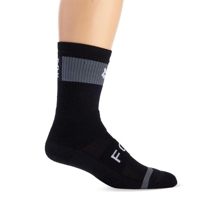 FOX 8" DEFEND WINTER Socken Schwarz 2024