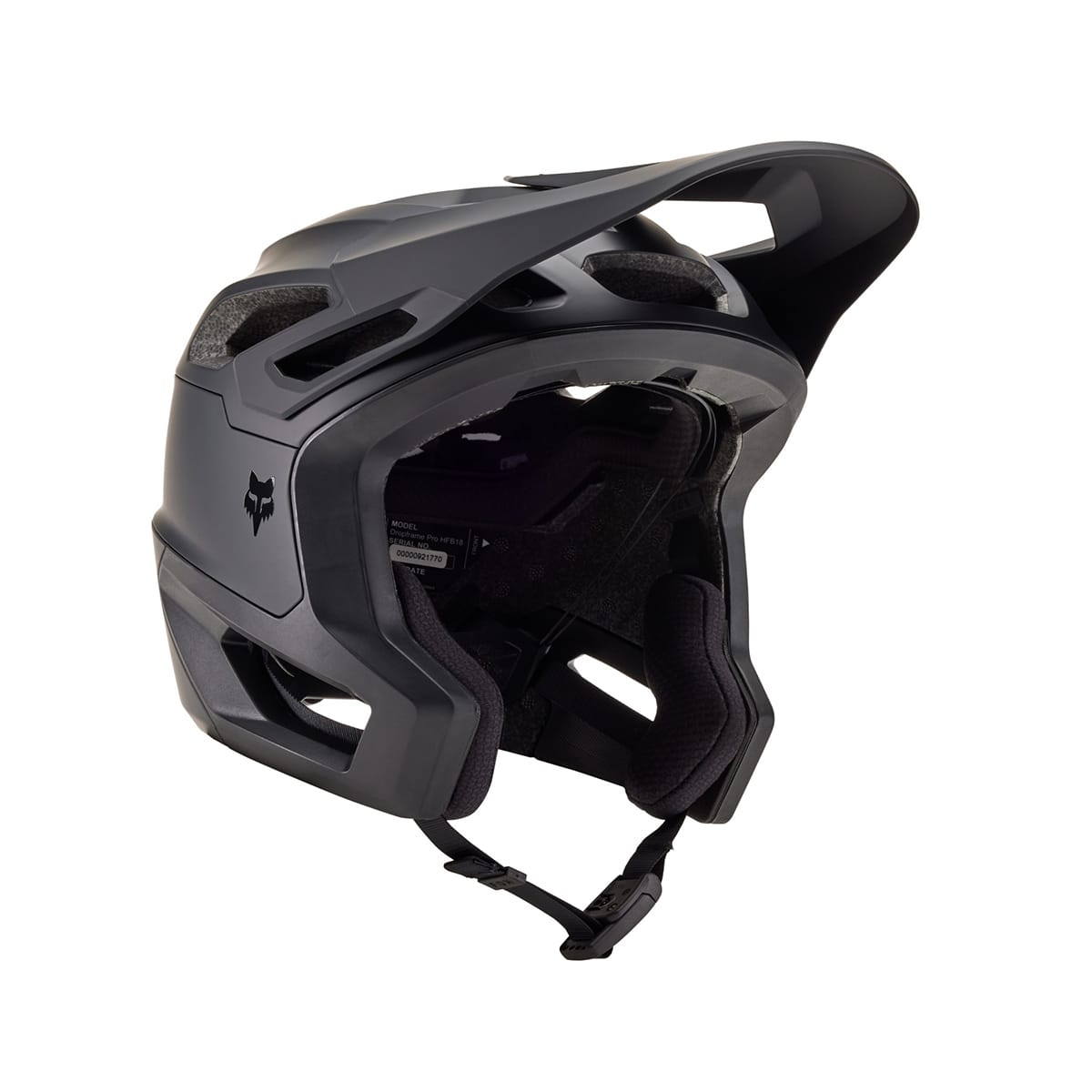 MTB-Helm FOX DROPFRAME PRO Schwarz