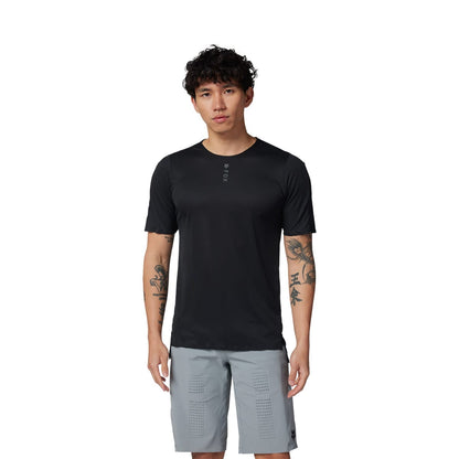 FOX FLEXAIR PRO Kurzarm-Trikot Schwarz 2024