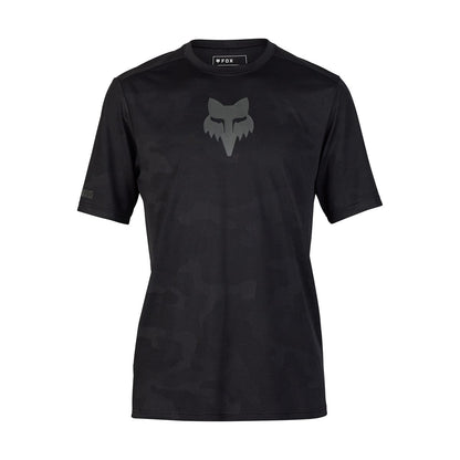 Trikot FOX RANGER TRU DRI Kurzarm Schwarz