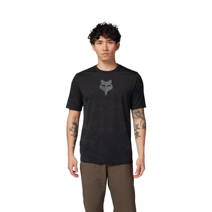 Trikot FOX RANGER TRU DRI Kurzarm Schwarz