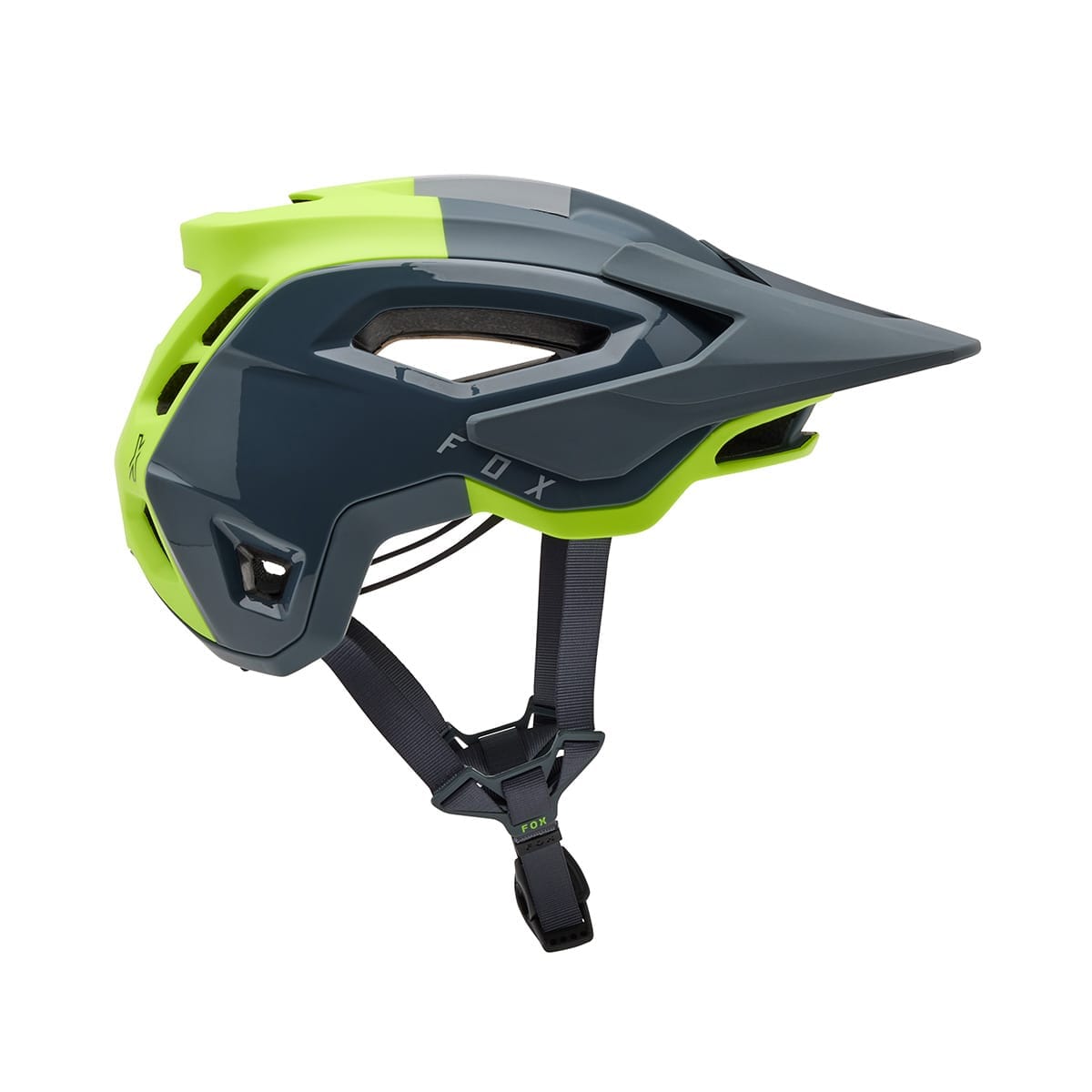 Casque FOX SPEEDFRAME PRO KLIF Gris/Jaune 2024