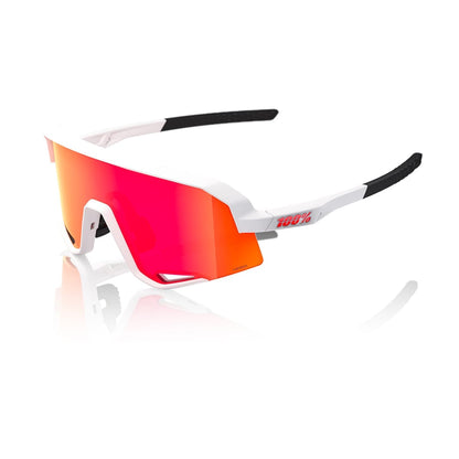 Brille 100% SLENDALE SOFT Weiß Hipper Mirror Rot