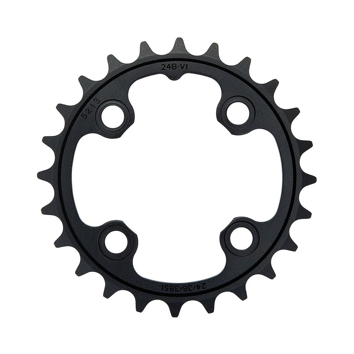 TRUVATIV MTB V1 Innenkettenblatt, 9-/10-fach, 4-Loch, 64 mm — Ansicht des Kettenblatts auf weißem Hintergrund