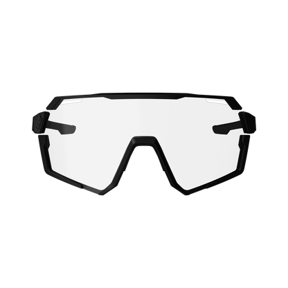Brille LEATT RIDEVIZ PRO LARGE Schwarz Glas Iriz Silber