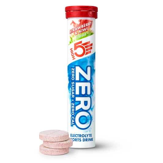 HIGH5 ZERO Elektrolyt-Hydratation (20 Tabletten) Erdbeer-Kiwi