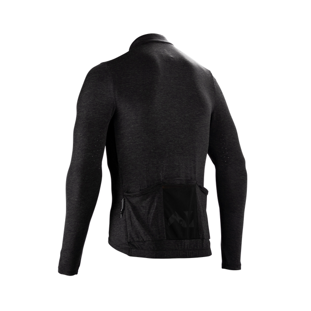 LEATT MTB ENDURANCE 4.0 Langarm Trikot Schwarz